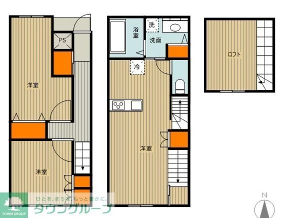 ファビラスハウスBC棟の物件間取画像